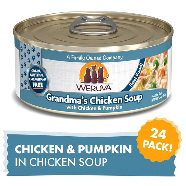 Weruva Grain Free Grandma's Chicken Soup With Chicken and Pumpkin Canned