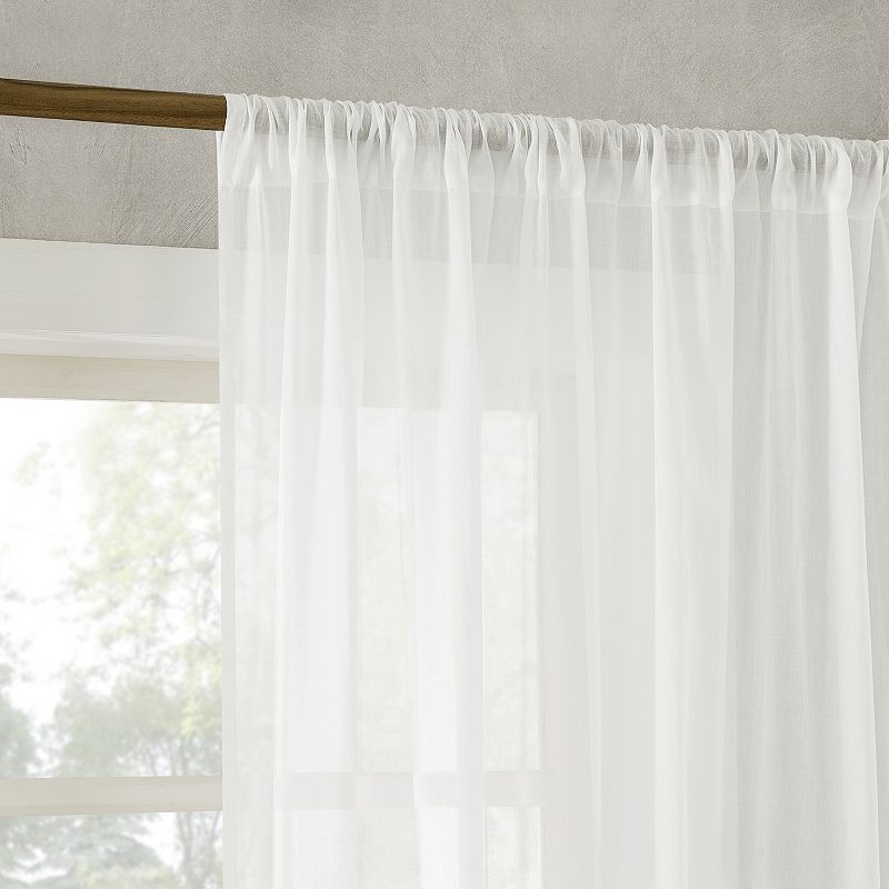 Archaeo Coralie Rod Pocket Sheer 1 Curtain Panel