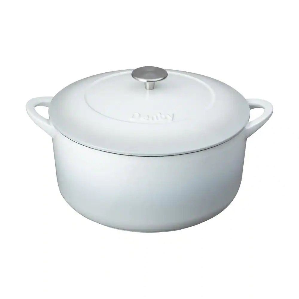 Denby CINC-591 Natural Canvas Cast Iron 7qt Casserole