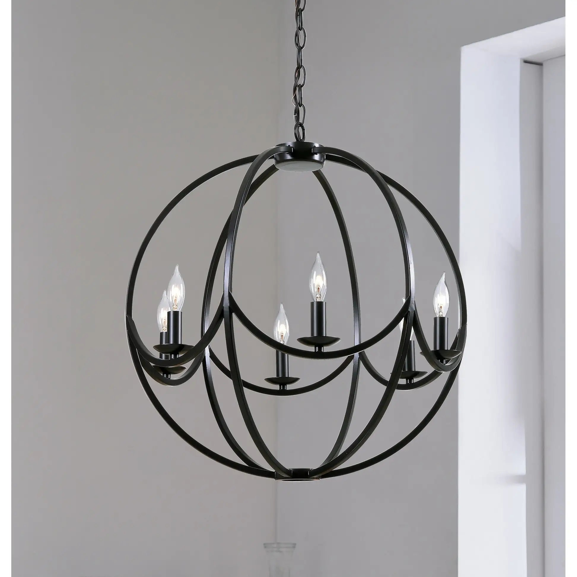 Oxide Darkened Bronze 6 Light Chandelier Shopping - The Best Deals on Chandeliers