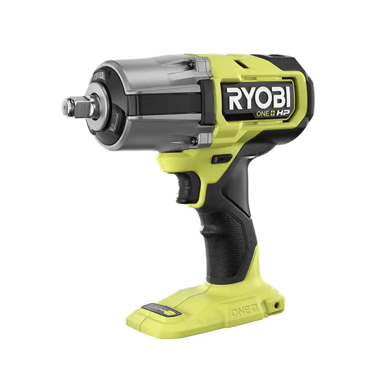 Ryobi One+ HP 18V Brushless Cordless 4-Mode 1/2 in. High Torque Impact Wrench， Tool Only (PBLIW01B)