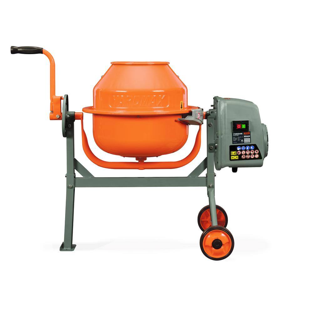 YARDMAX 1.6 cu. ft. Concrete Mixer YM0046