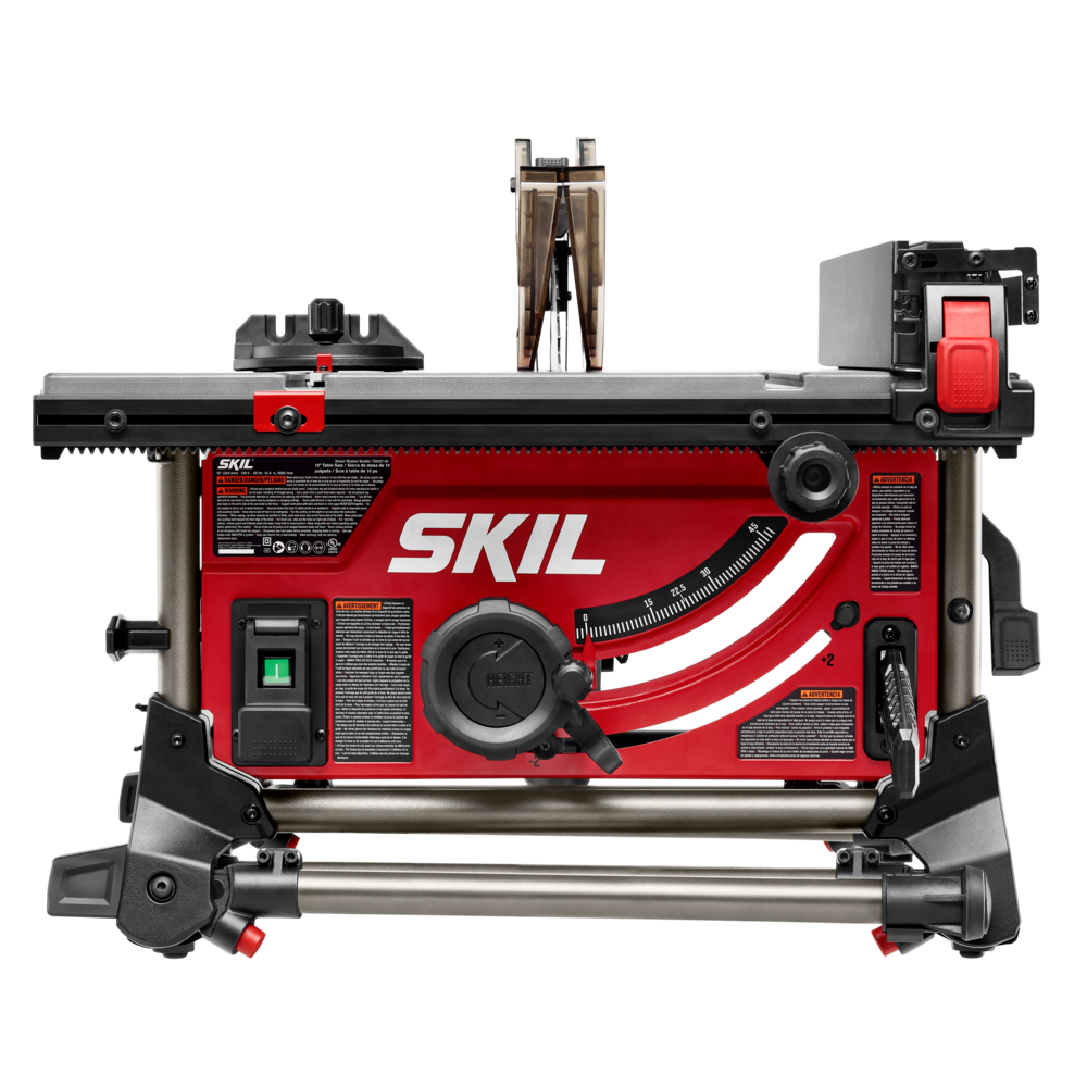 SKIL Jobsite Table Saw with Integrated Foldable Stand， 10， 15 Amp， 25-1/2” Rip Capacity ;