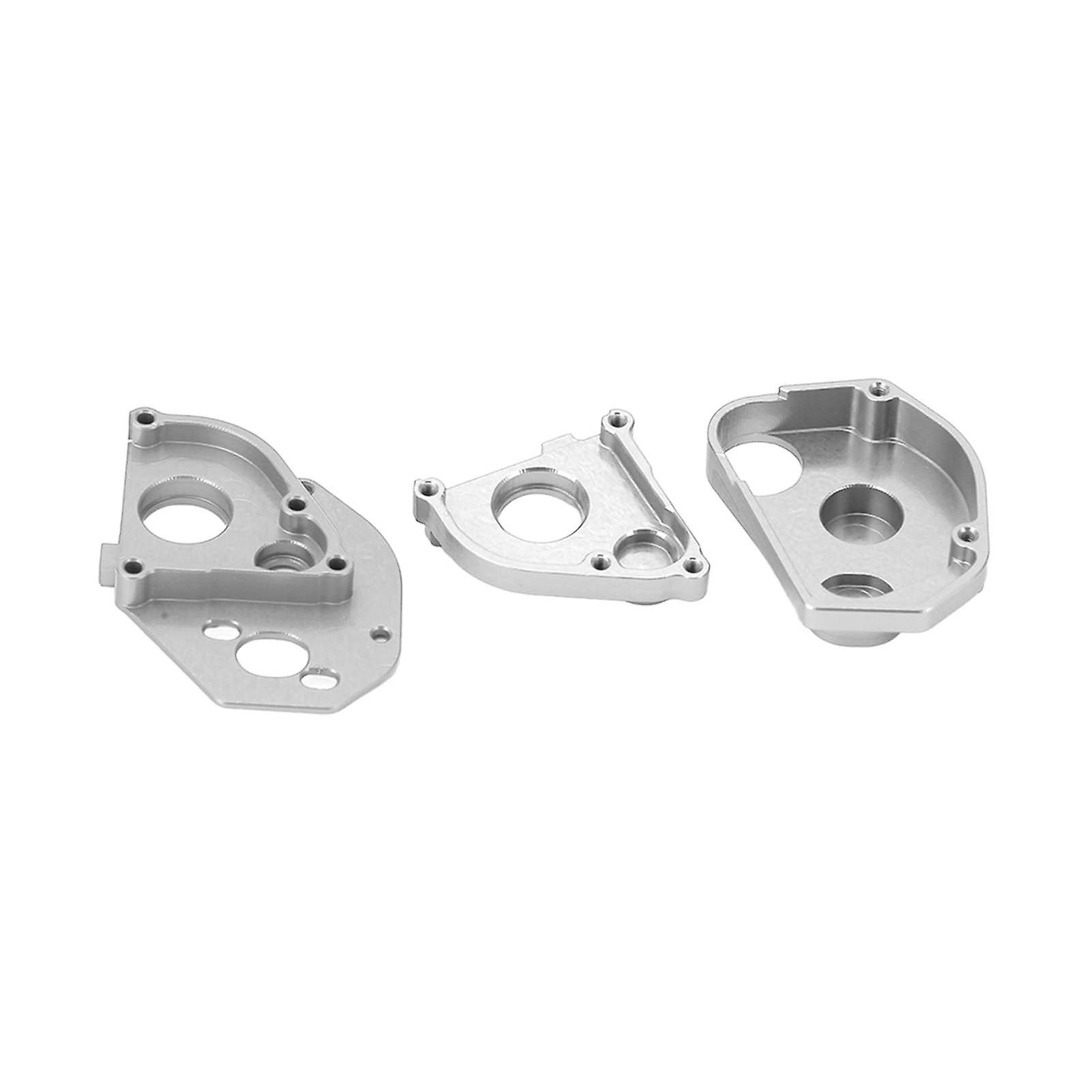 Aluminum Alloy Gearbox Shell Cover For Axial Scx24 1/24 Rc Car Upgrade Accessoriessilver