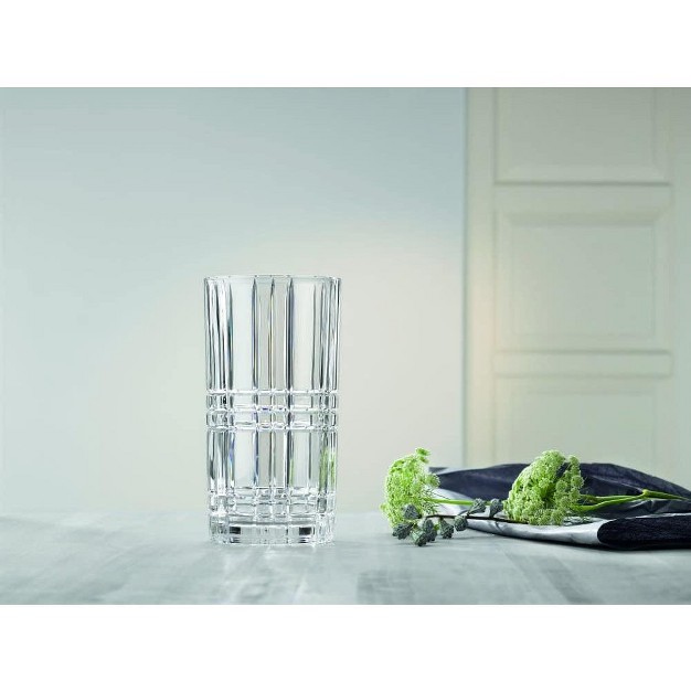 Nachtmann Square 11 Inch Crystal Vase 11