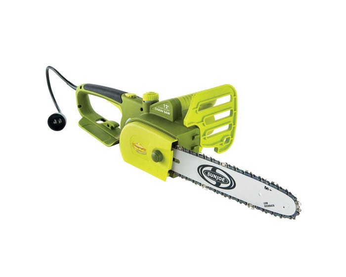 Sun Joe Saw Joe 12- inch 9 Amp Electric Chain Saw SWJ698E