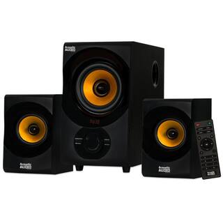 Acoustic Audio by Goldwood Bluetooth Home 2.1 Speaker System with USB and SD Multimedia AA2170