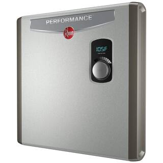 Rheem Performance 27 kw Self-Modulating 5.27 GPM Tankless Electric Water Heater RETEX-27