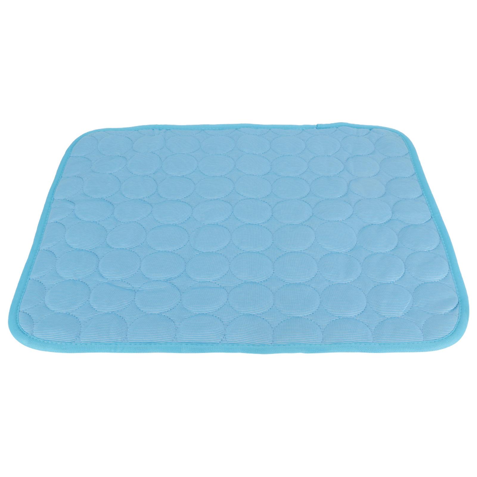 Cooling Mat For Dog Cat Pet Self Cooling Pillow Summer Hot Weather Bed M