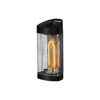 EnerG+ 1200-Watt Infrared Portable Outdoor Oscillating Electric Patio Heater HEA-1200MBLK