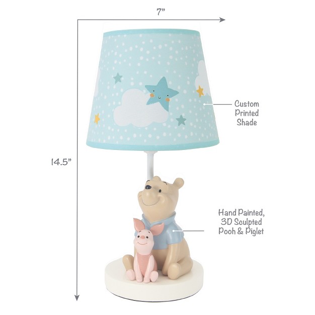 Bedtime Originals Disney Baby Starlight Pooh Lamp With Shade amp Bulb Blue