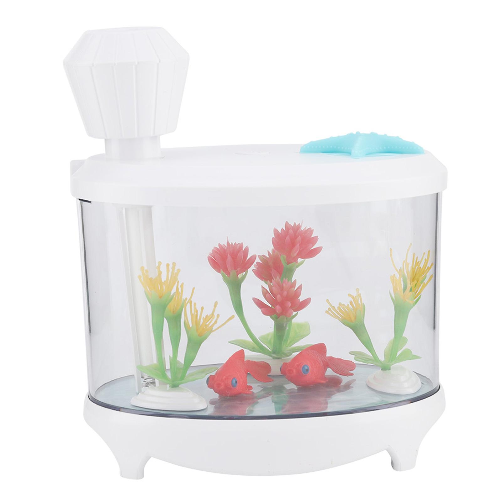 Fish Tank Micro Landscape Mini USB Air Humidifier Air Purifier for Home Office