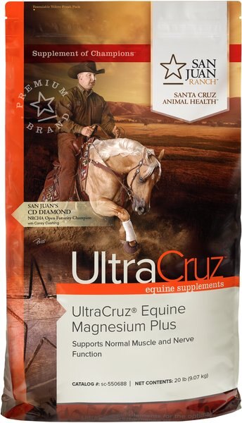 UltraCruz Equine Magnesium Plus Pellet Horse Supplement