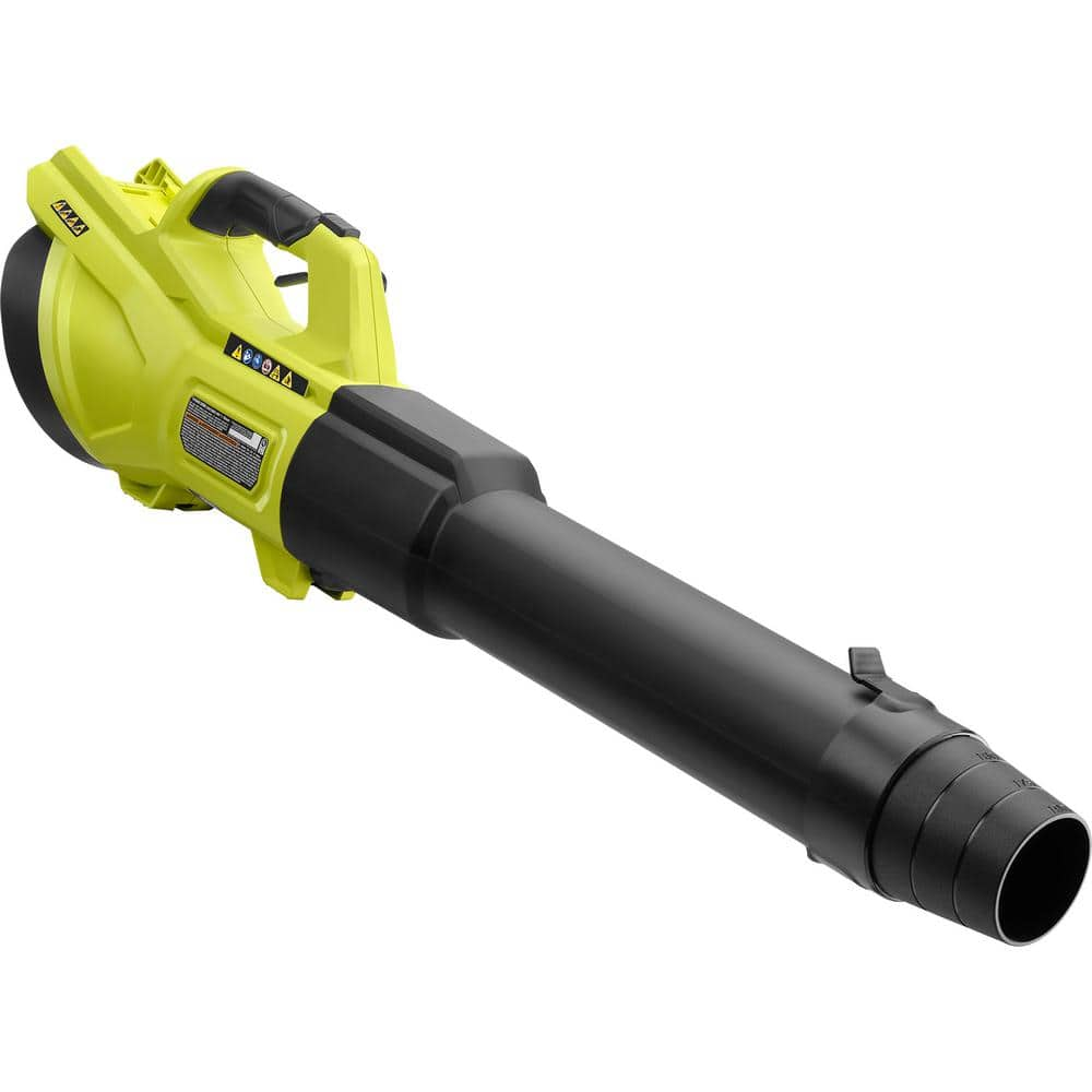 RYOBI 40V HP Brushless Whisper Series 155 MPH 600 CFM Cordless Battery Leaf Blower with 4.0 Ah Battery and Charger RY404130