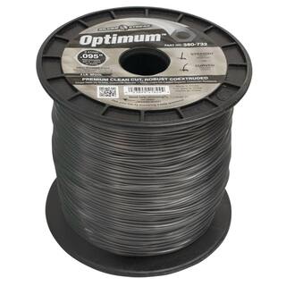 STENS New 380-732 Optimum Trimmer Line for 827 ft. Approximate Length Gray Color 0.095 in. Dia 380-732