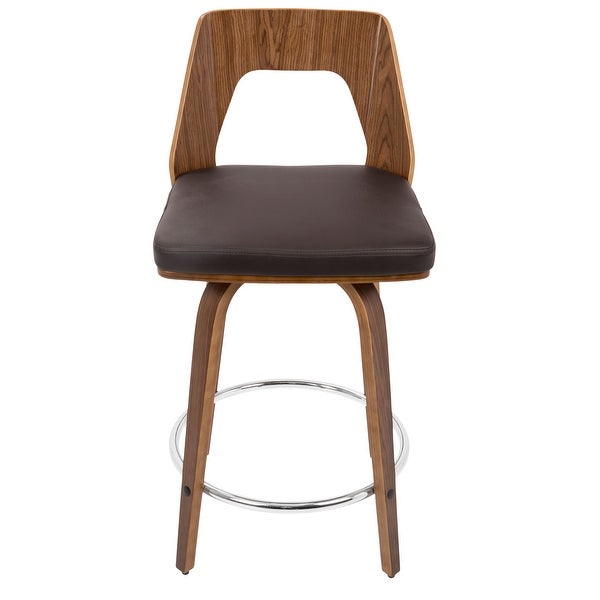 Carson Carrington Culnady Mid-century Modern Counter Stool (Set of 2)