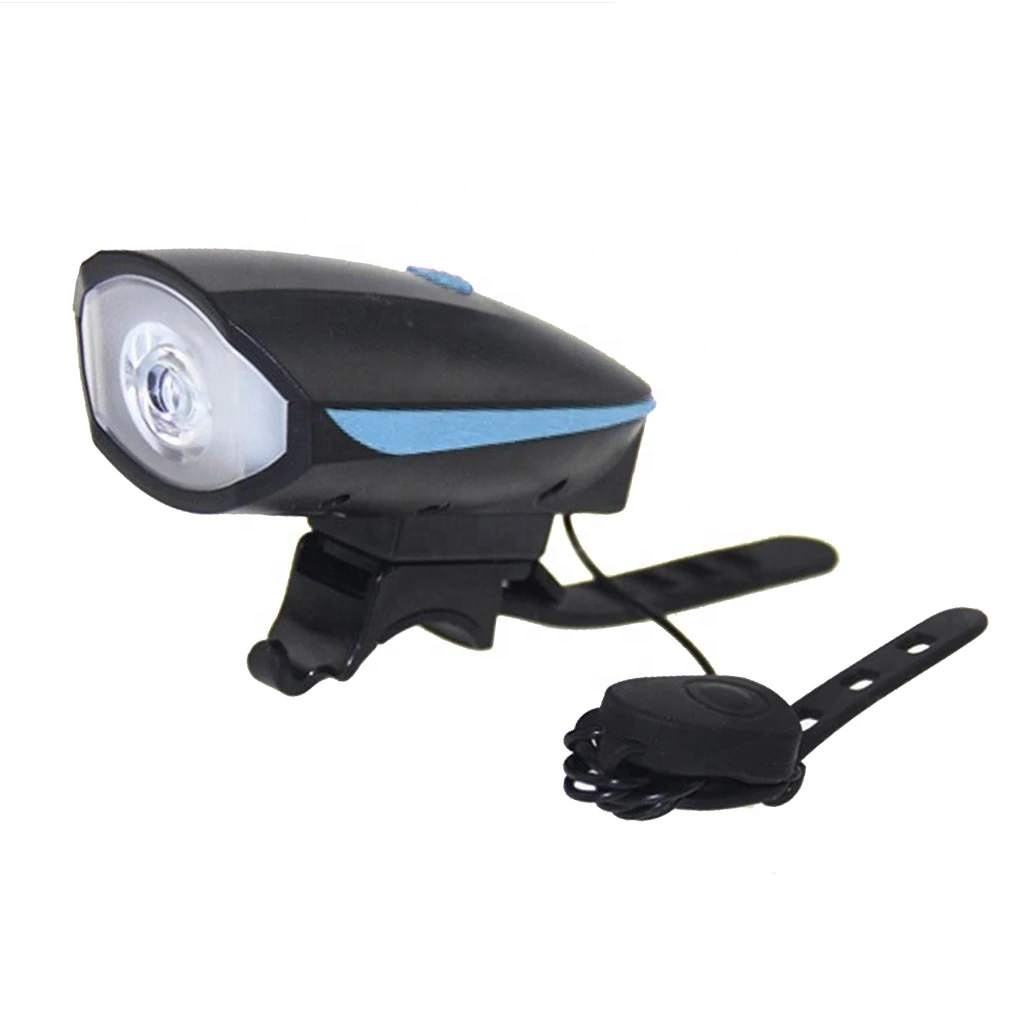 Sound   3 Lighting Modes  2 Sounds Bike Light Set Bicycle Front Light Battery Power Waterproof Cycling Headlight With Loud