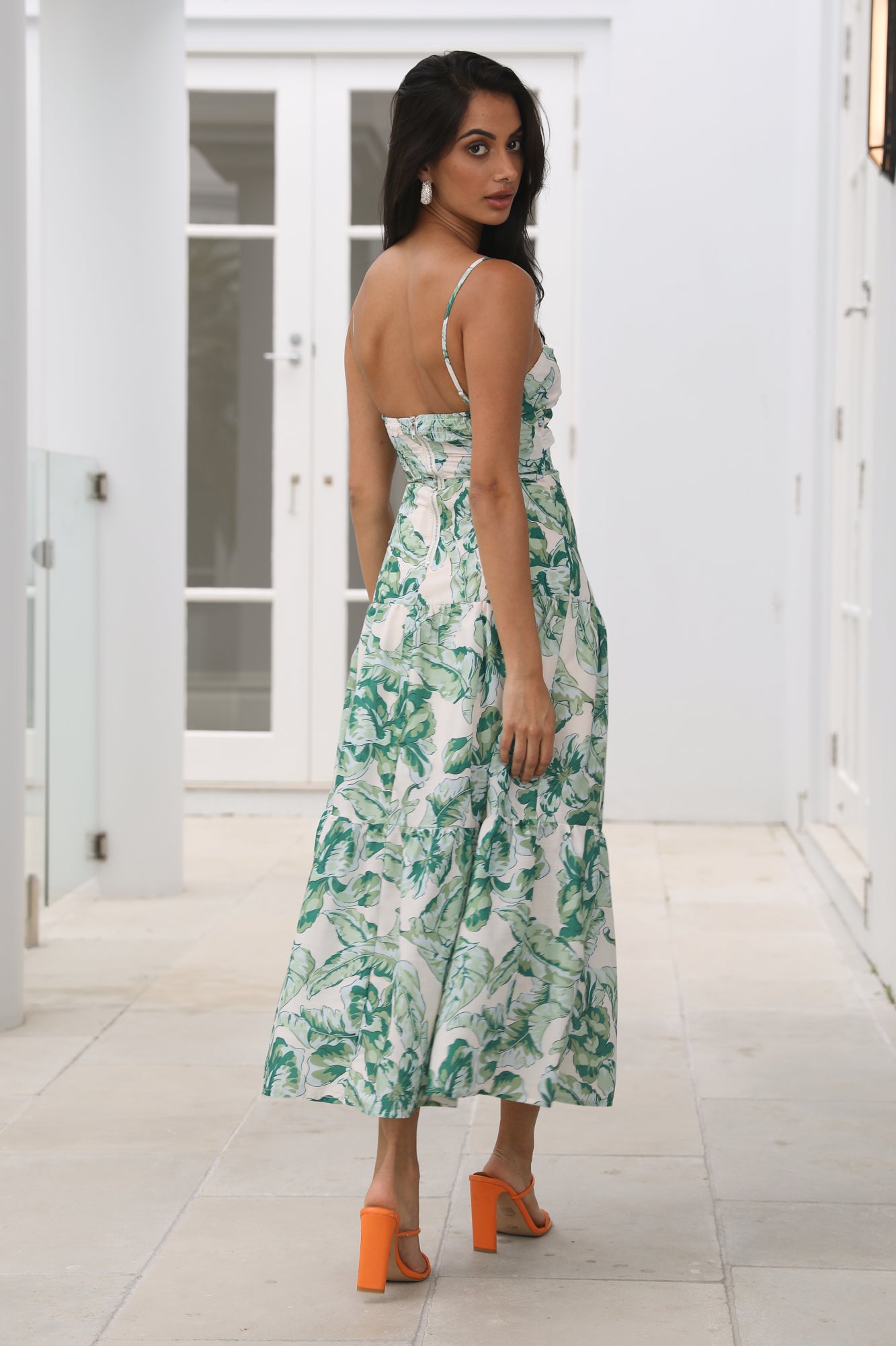 Annita Maxi Dress Green