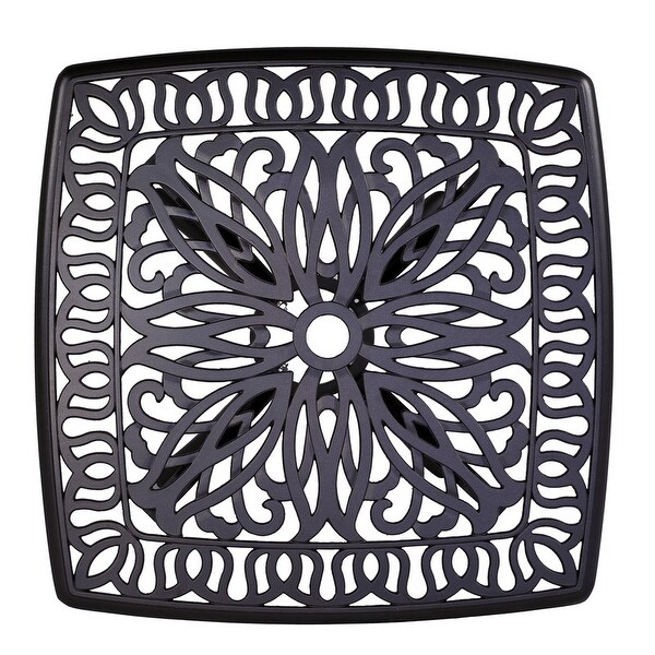 Havenside Home Saybrook Cast Aluminum End Table