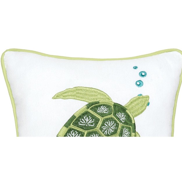 C amp f Home Green Turtle Pillow