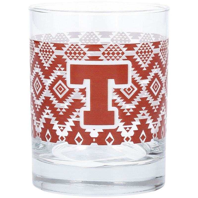 Texas Longhorns 14oz. Heritage Rocks Glass