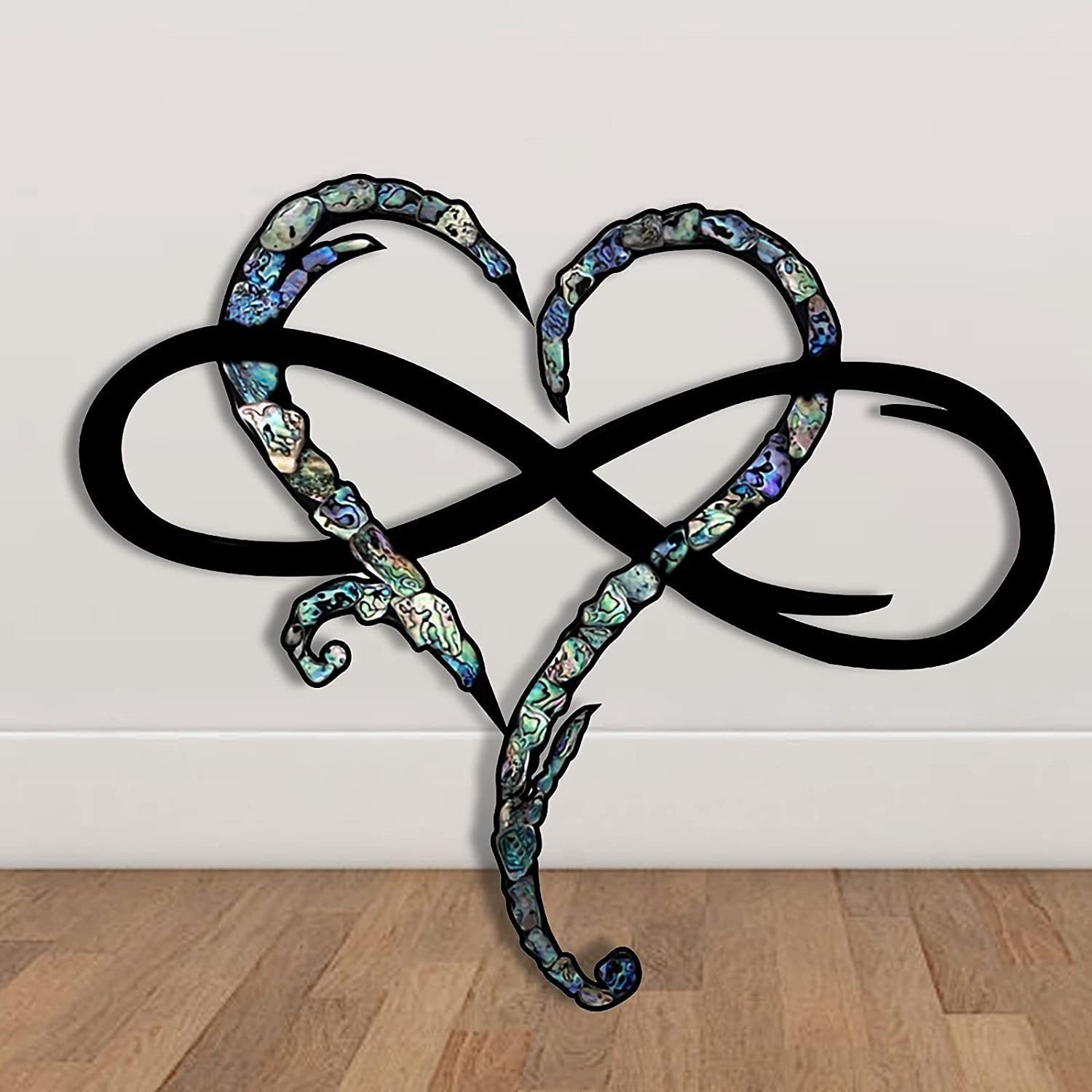 🔥SUMMER HOT SALE - 49% OFF🔥Infinity heart - Steel wall decor Metal Wall art-Buy 2 free shipping🔥