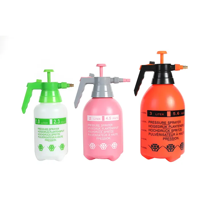 3L Wholesale  Plastic  bottle  Unique Watering Sprayers Low Price Pressure  handhold water Sprayer