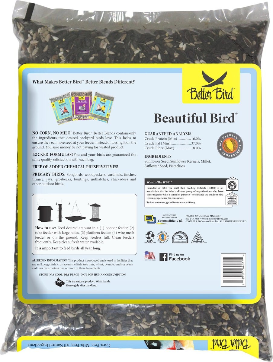 Better Bird Beautiful Bird Food