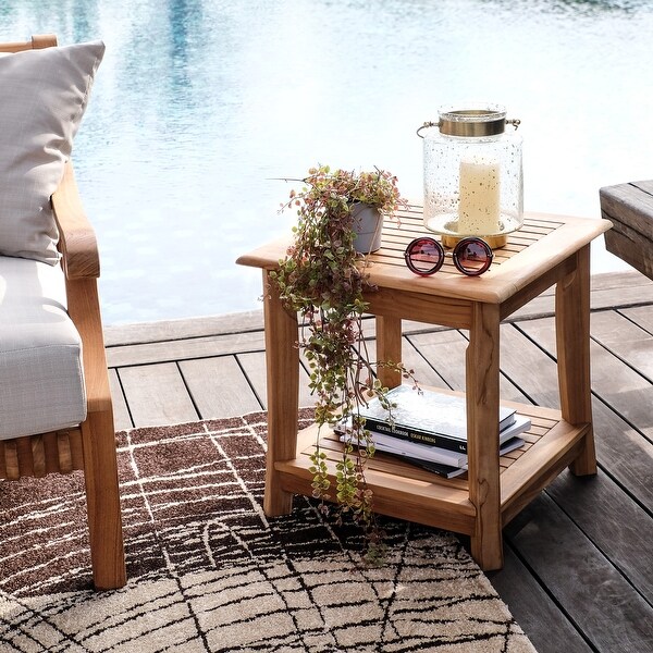 Cambridge Casual Chara 3piece Outdoor Teak Wood Chat Set