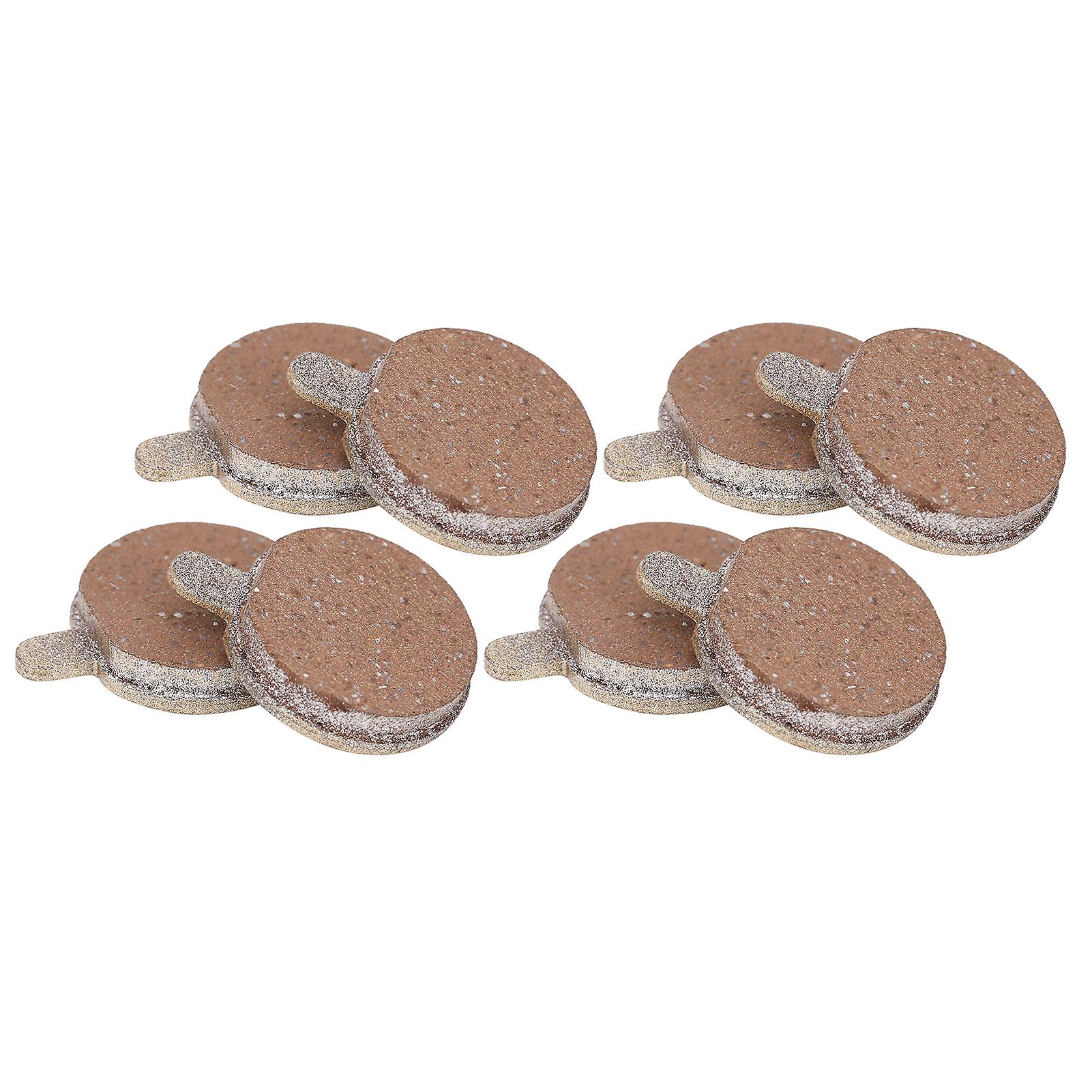 4pair 10in Electric Scooter Disc Brake Universal Brake Pad Accessory Copper Based Metal