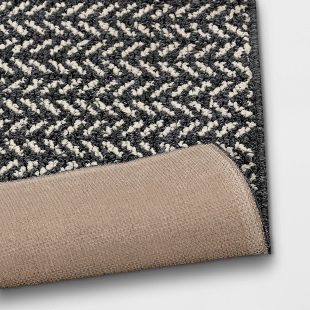 Herringbone Rug Gray