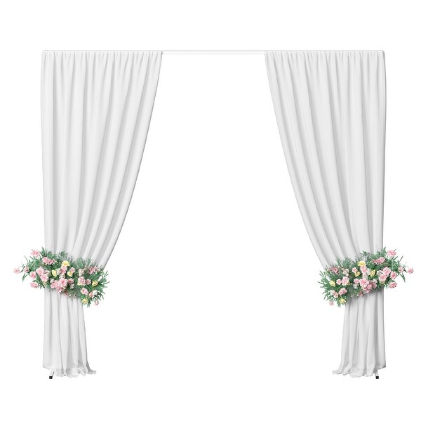 Adjustable Metal Wedding Backdrop Stand Arch Frame for Festival Decor