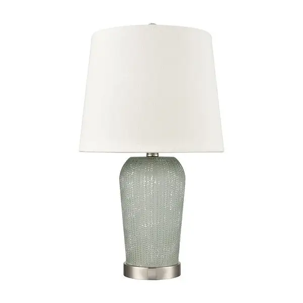 Prosper glass table lamp in Salted Seafoam Set of 2