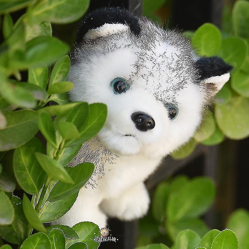 8inch Husky Dogs Plush Husky Wolf Stuffed Animal Toys Puppy Doll Simulation Dog