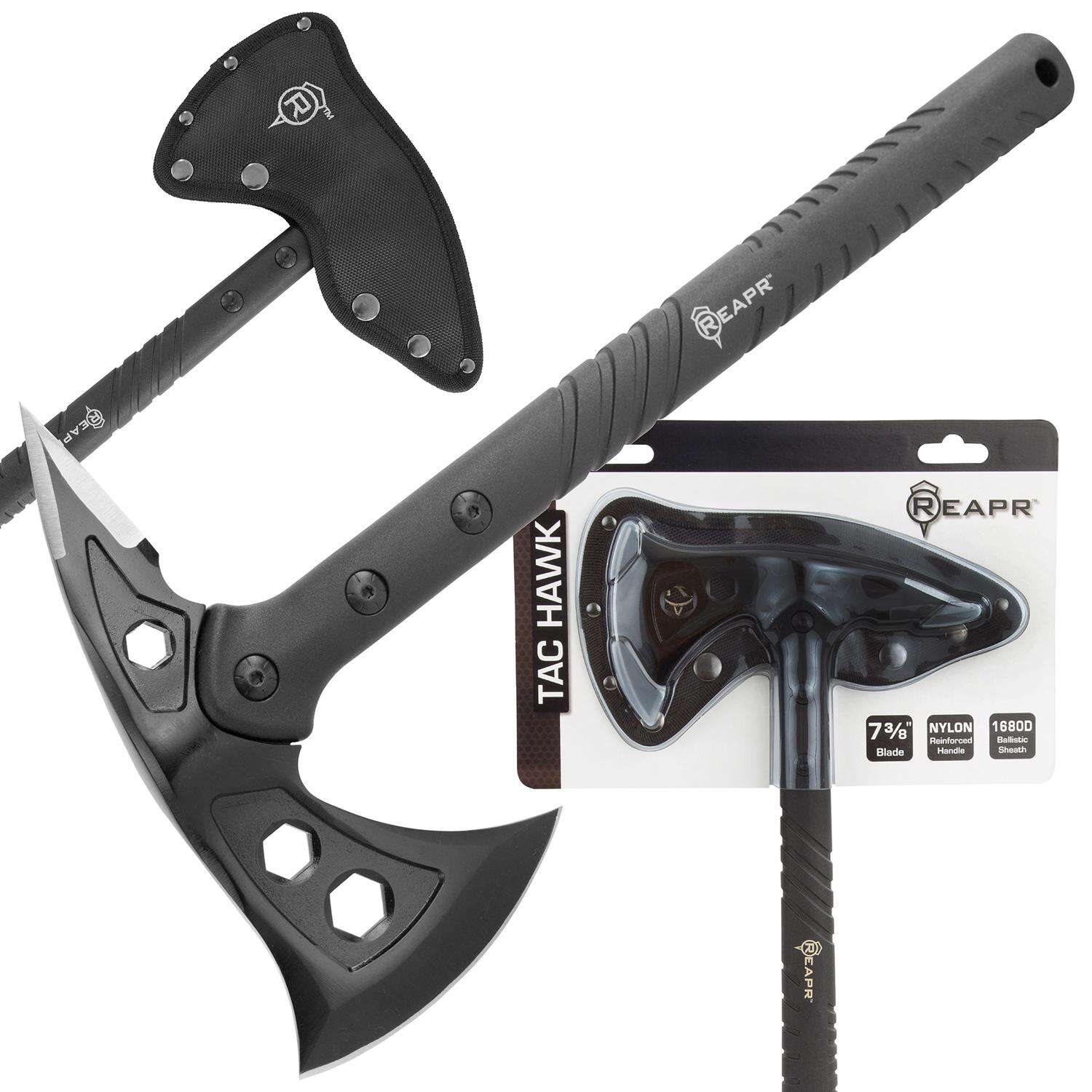 REAPR Double Bit Camp Axe 14.5 in. Nylon Handle