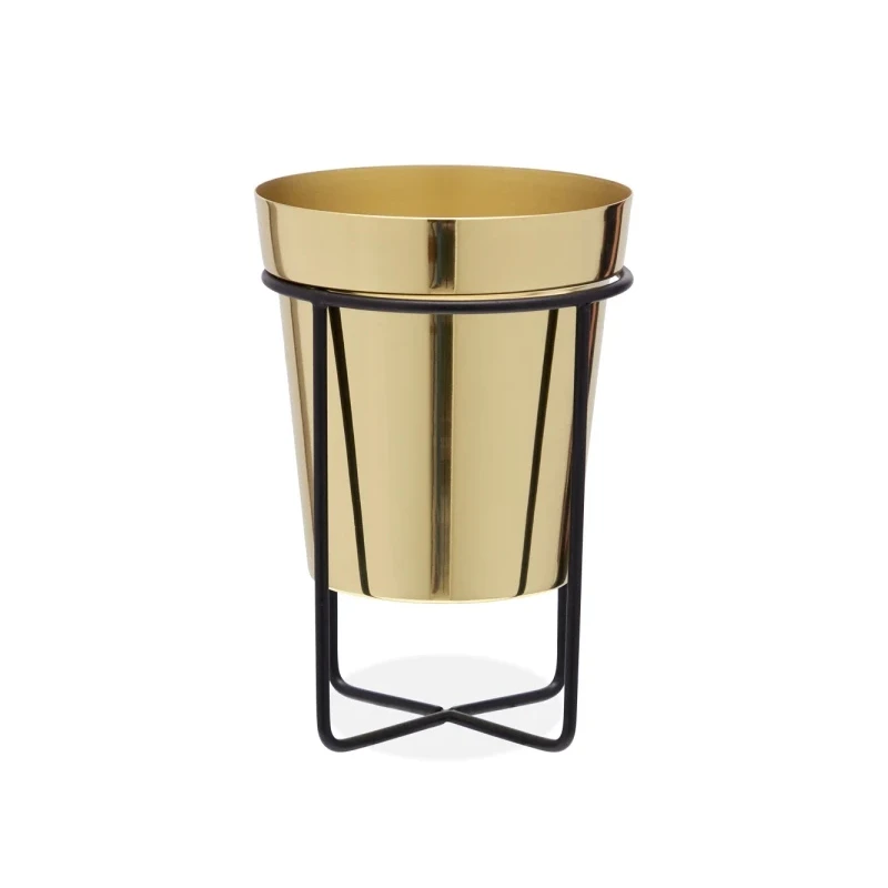 Custom Indoor Outdoor Flower Pot Planter Cheap Wholesale Fashion Nordic Metal Planter Buy From Indian Manufacturer