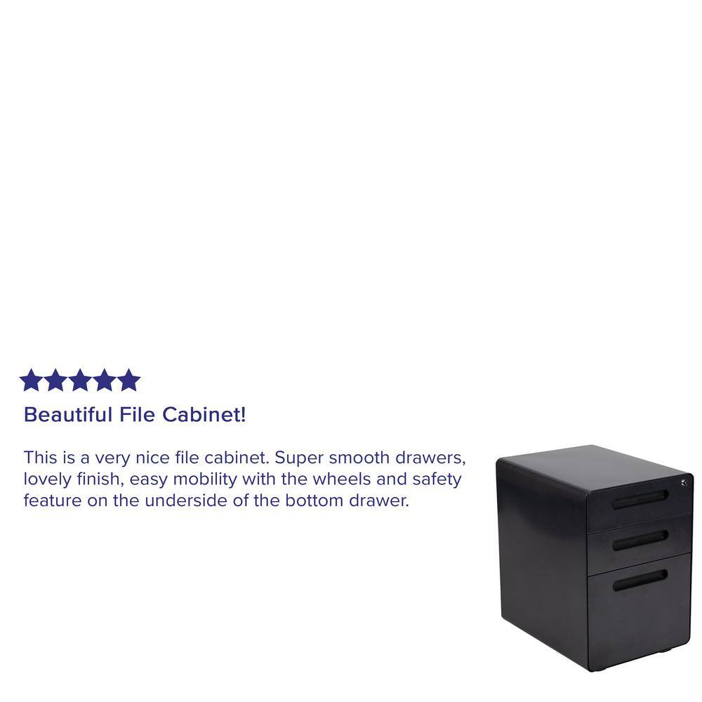 Carnegy Avenue Black Filing Cabinet CGA-442983-BL-HD