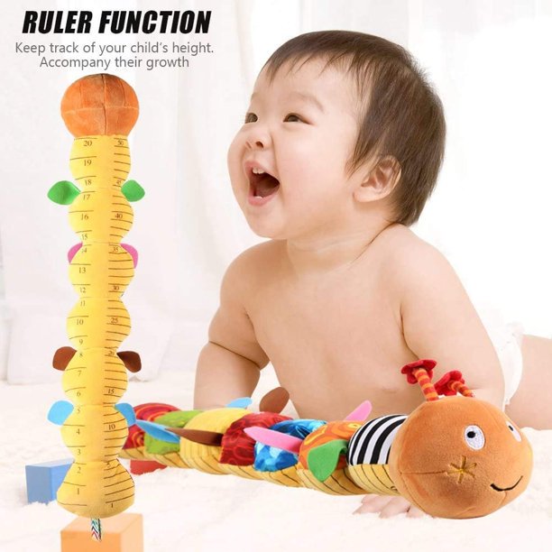 Rattles Educational Toddler Plush Toys， Suitable for Newborns， Boys， Girls and Babies Over 3 Month Old