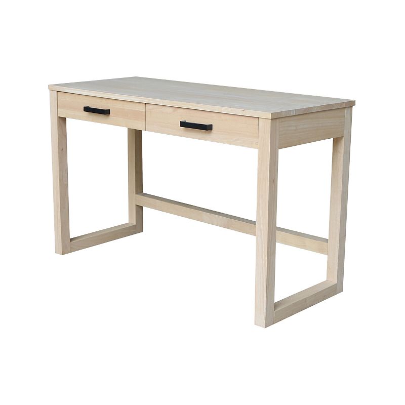 International Concepts Carson Desk with Two Drawers