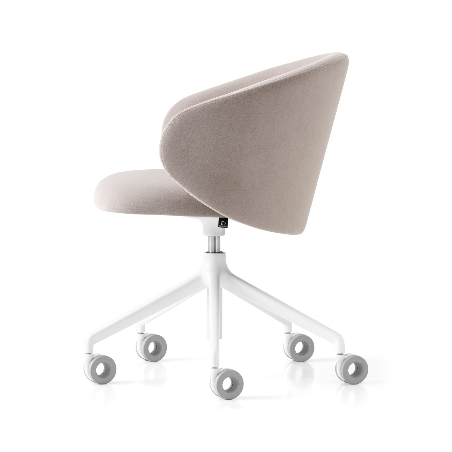 Tuka Indoor/Outdoor Optic White Base Swivel Office Chair