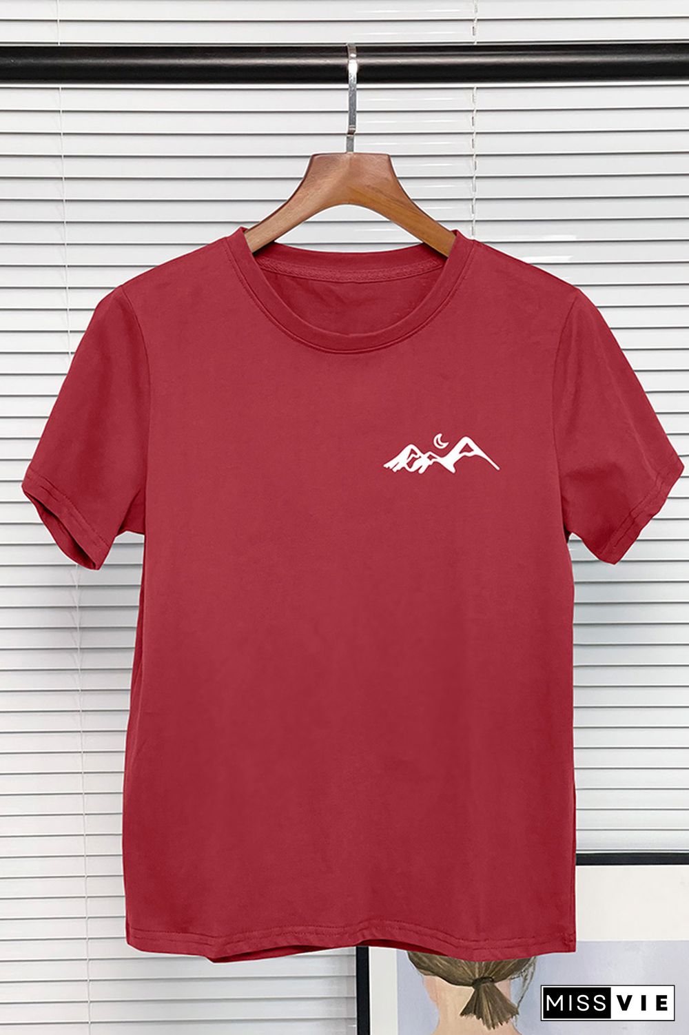 Camping Mountains Graphic Tee