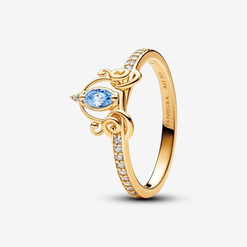 PANDORA  Disney Cinderella's Carriage Ring - Gold