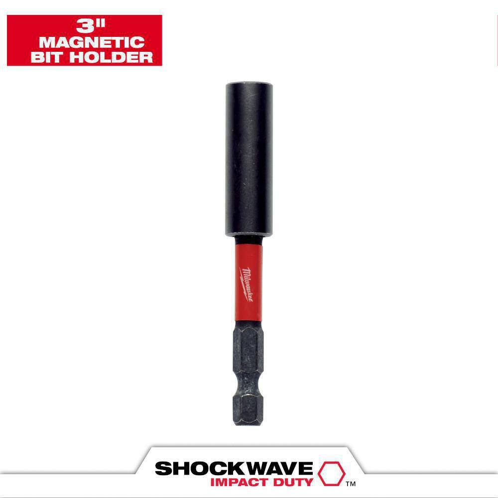 MW SHOCKWAVE Impact Duty 3 in. Magnetic Bit Holder 48-32-4503