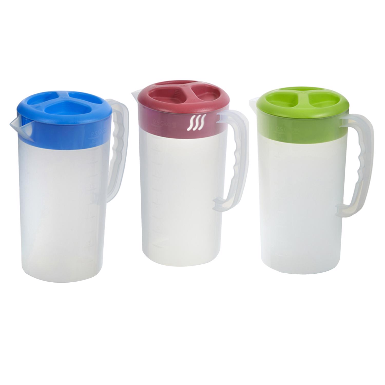 Arrow Home Products 2.5 qt Assorted Frostware Pitcher Plastic