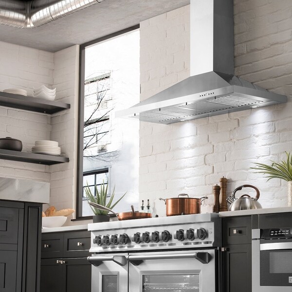 ZLINE Convertible Vent Wall Mount Range Hood in Stainless Steel (KB)