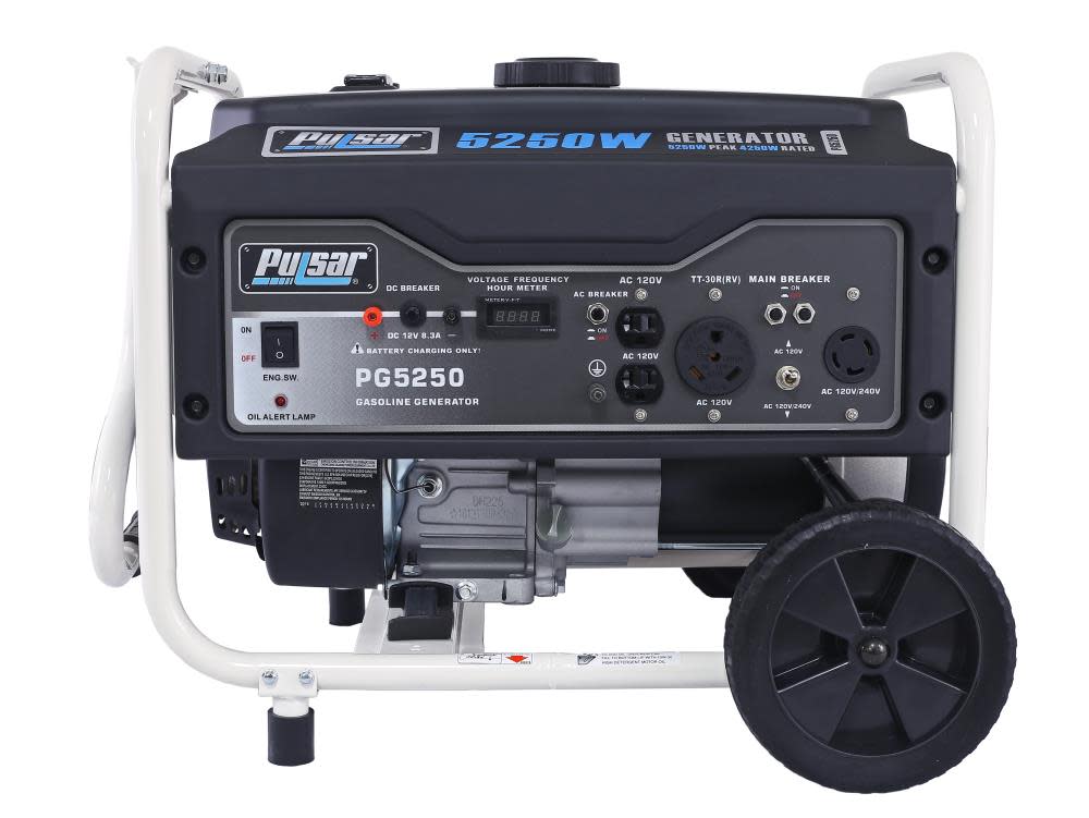 5，250/4，250-Watt Gasoline Powered Recoil Start Portable Generator with 224 cc Ducar Engine ;