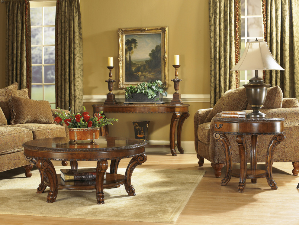 Old World Sofa Table   Traditional   Console Tables   by HedgeApple  Houzz