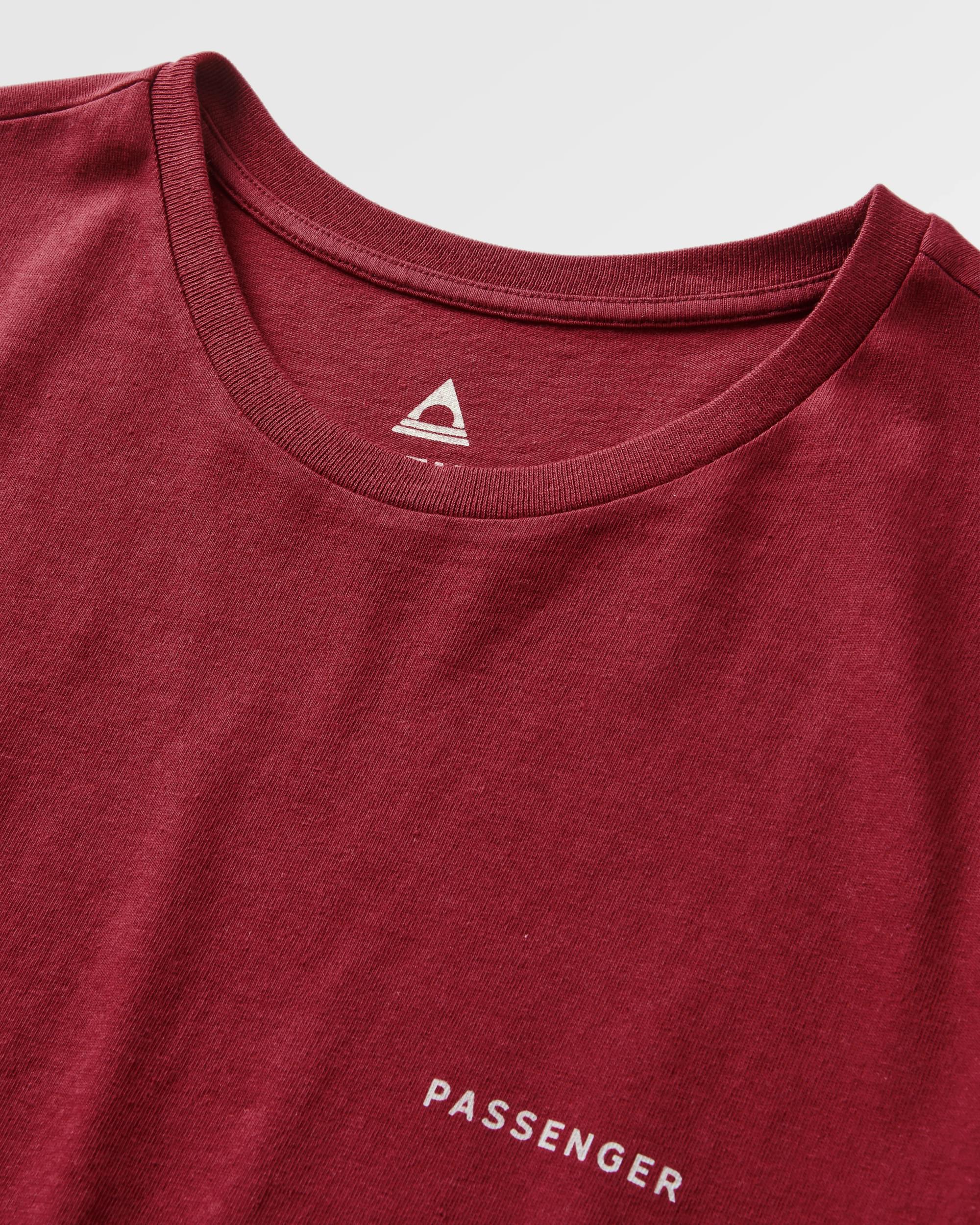 Made To Roam Recycled Cotton T-Shirt - Forest Berry