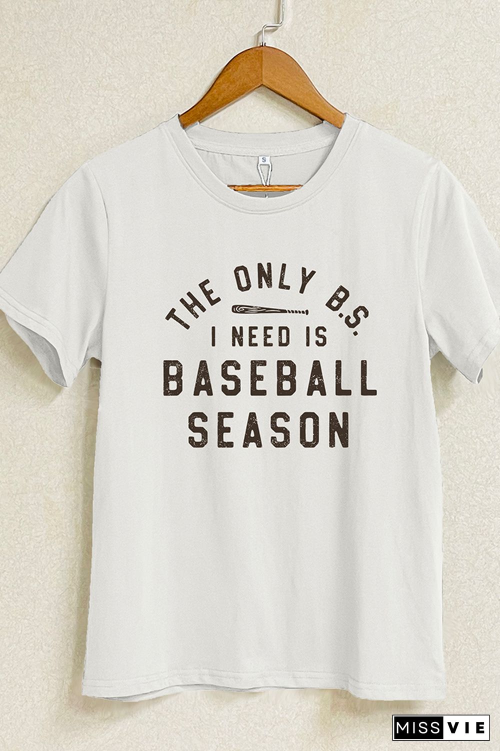 Baseball Season Print Graphic Tee