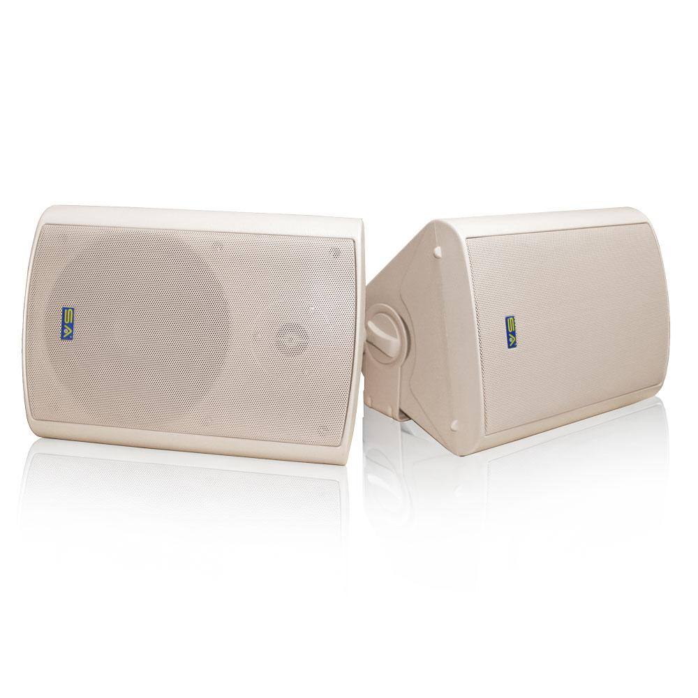 Sound Appeal Bluetooth 6.50 in. IndoorOutdoor Weatherproof Patio Speakers Wireless Outdoor Speakers Beige SA-BT6.5BG